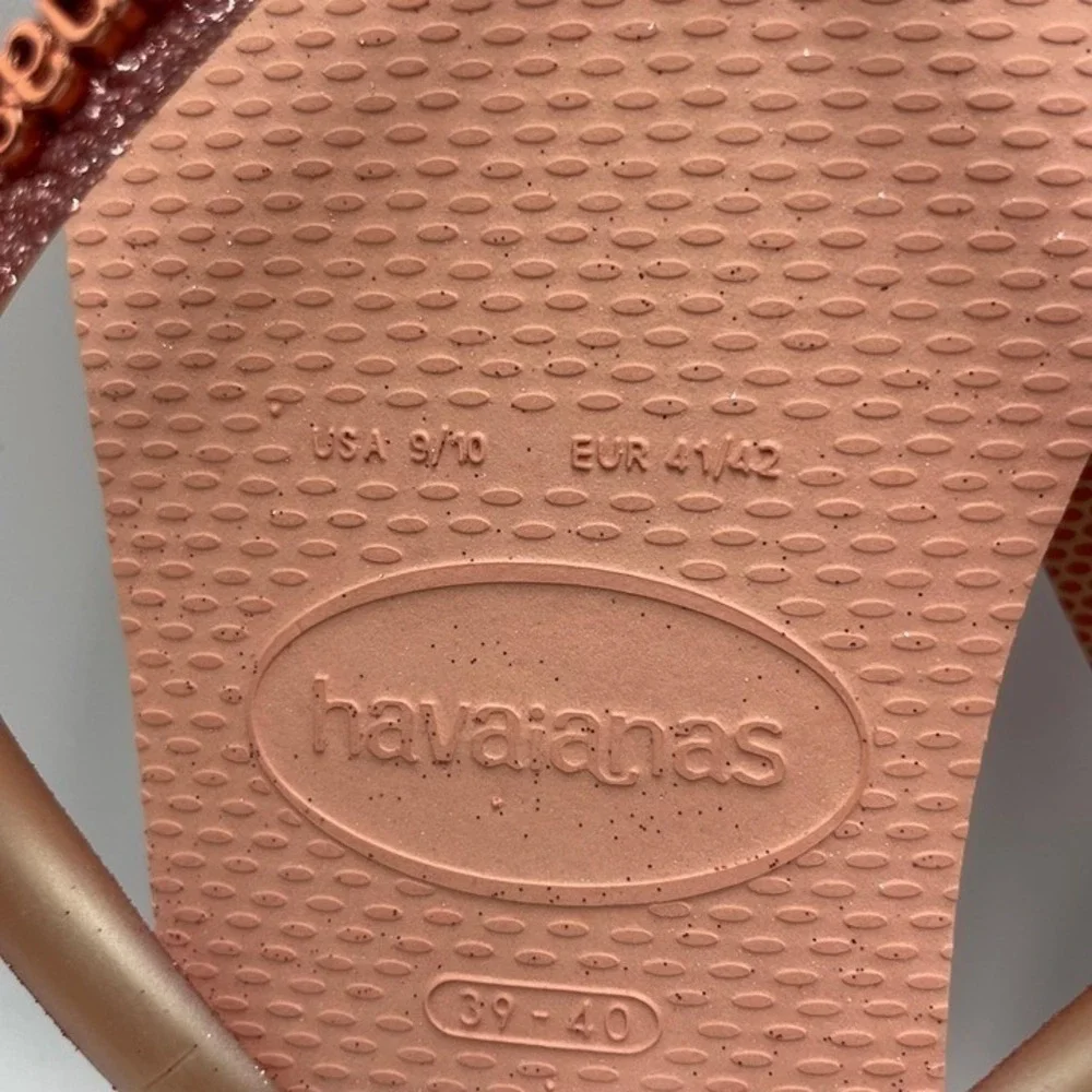 W's 9/10 | Havaianas Slim Glitter flip flops sandals | SLGL0021